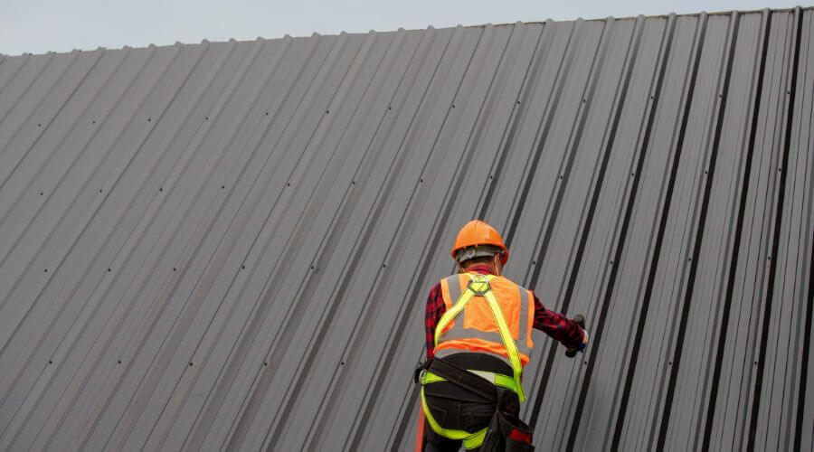 Professional gutter cleaning in Hawks, MI